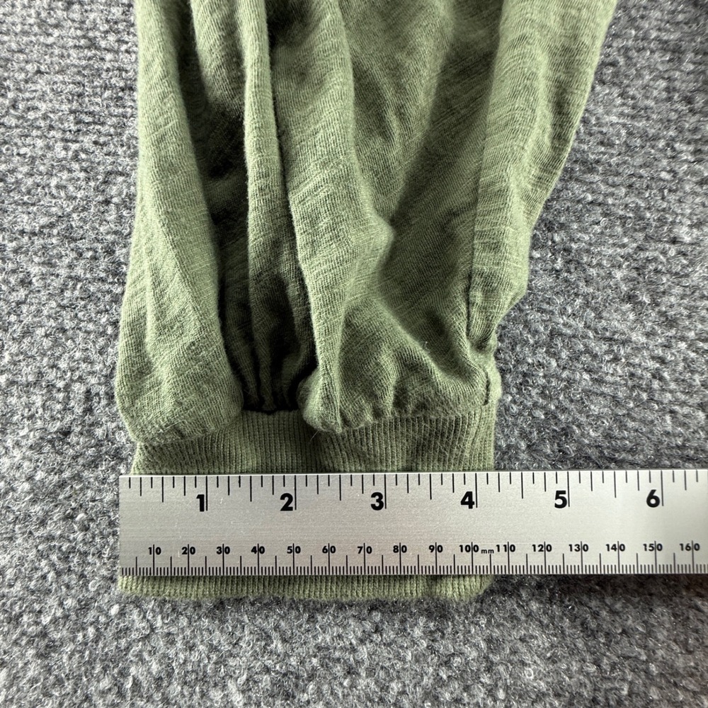 Intimately Free People Olive Green Slub Knit V-Neck Maxi Dress Small 0551 - Picture 6 of 8